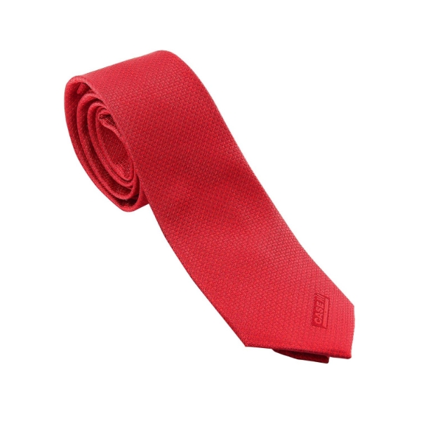 Picture of Silk tie, red