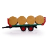 Picture of Bale transport trailer with 8 round bales