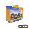 Picture of Twin Tyres with silver rims 