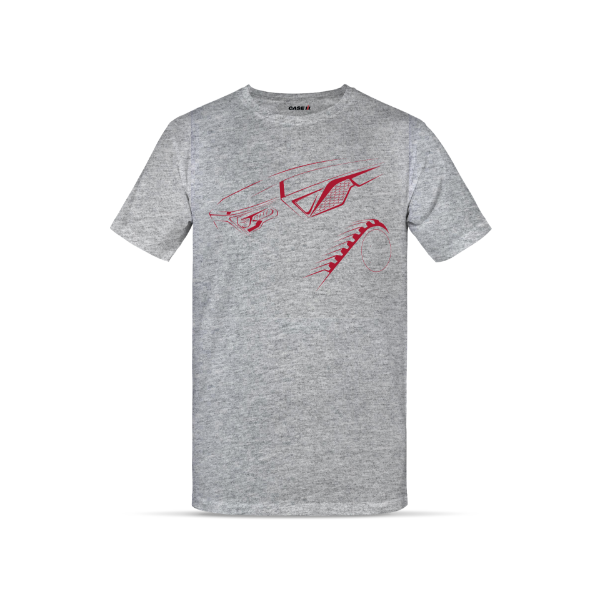 Picture of T-shirt, gray (unisex)