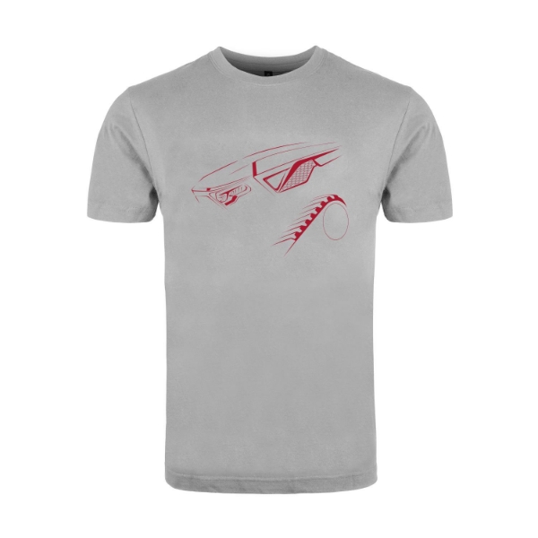 Picture of T-shirt, gray (unisex)