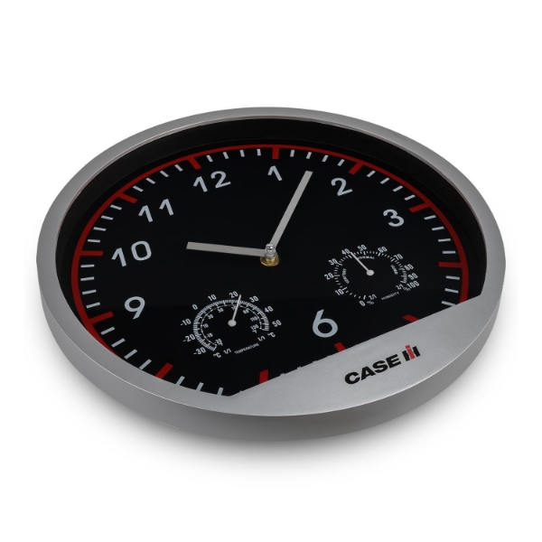 Picture of Wall Clock with Thermometer